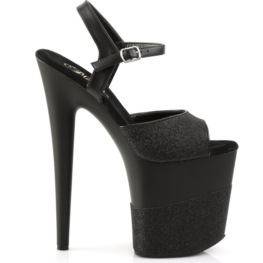 Glitter Platform Stiletto High Heel Shoes